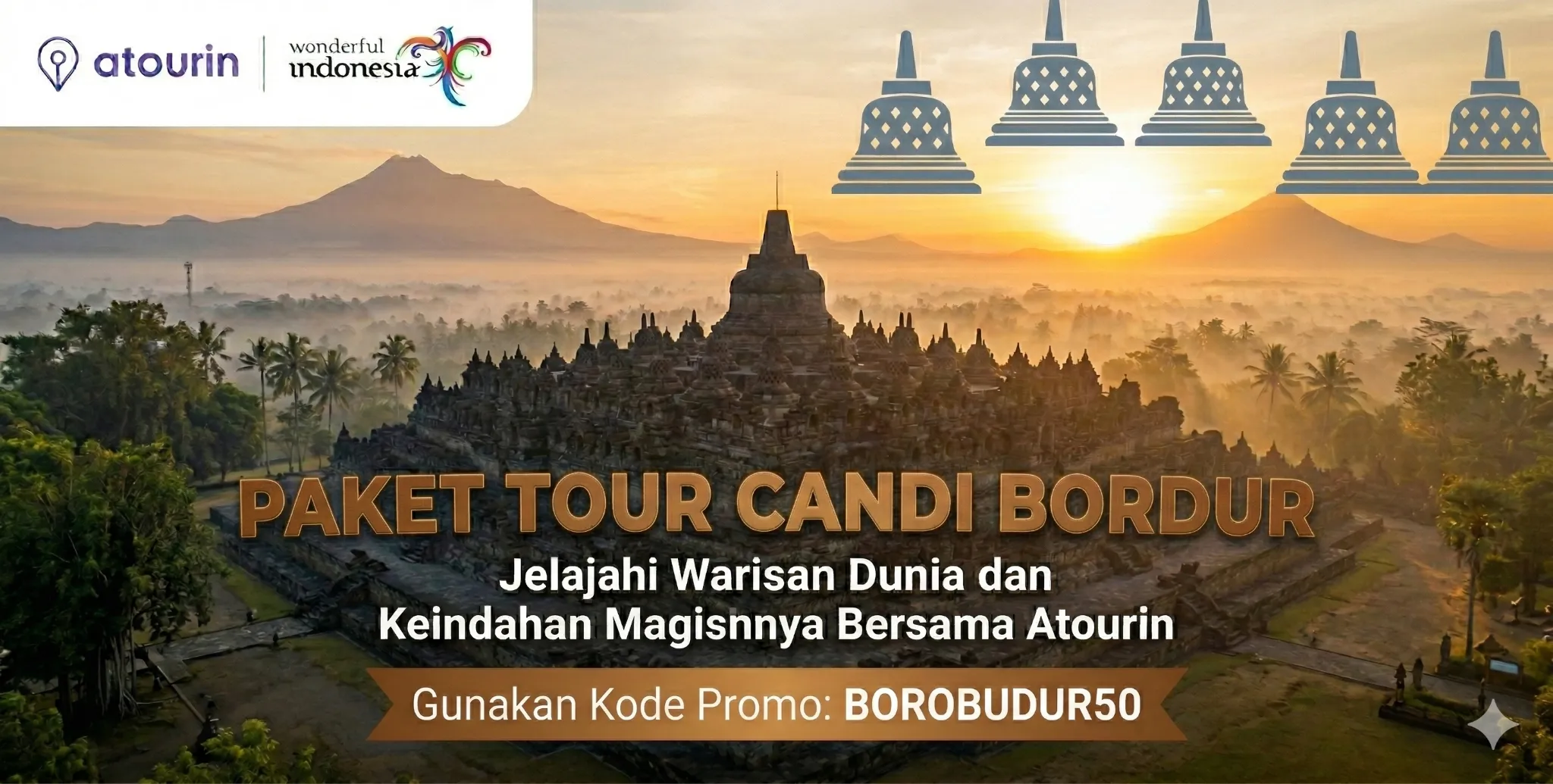 Virtual Tour Candi Borobudur