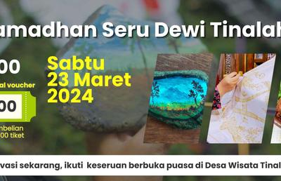 NGABUBURIN RAMADAN ARTISTRY JOURNEY DESA WISATA TINALAH