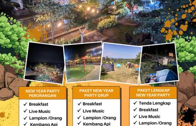Paket Camp dan Festival Lampion Tahun Baru 2026 di Sengon Hill's