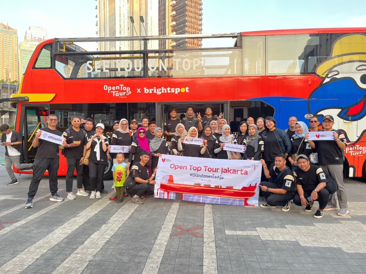 World Tourism Day: Open Top Tour Jakarta